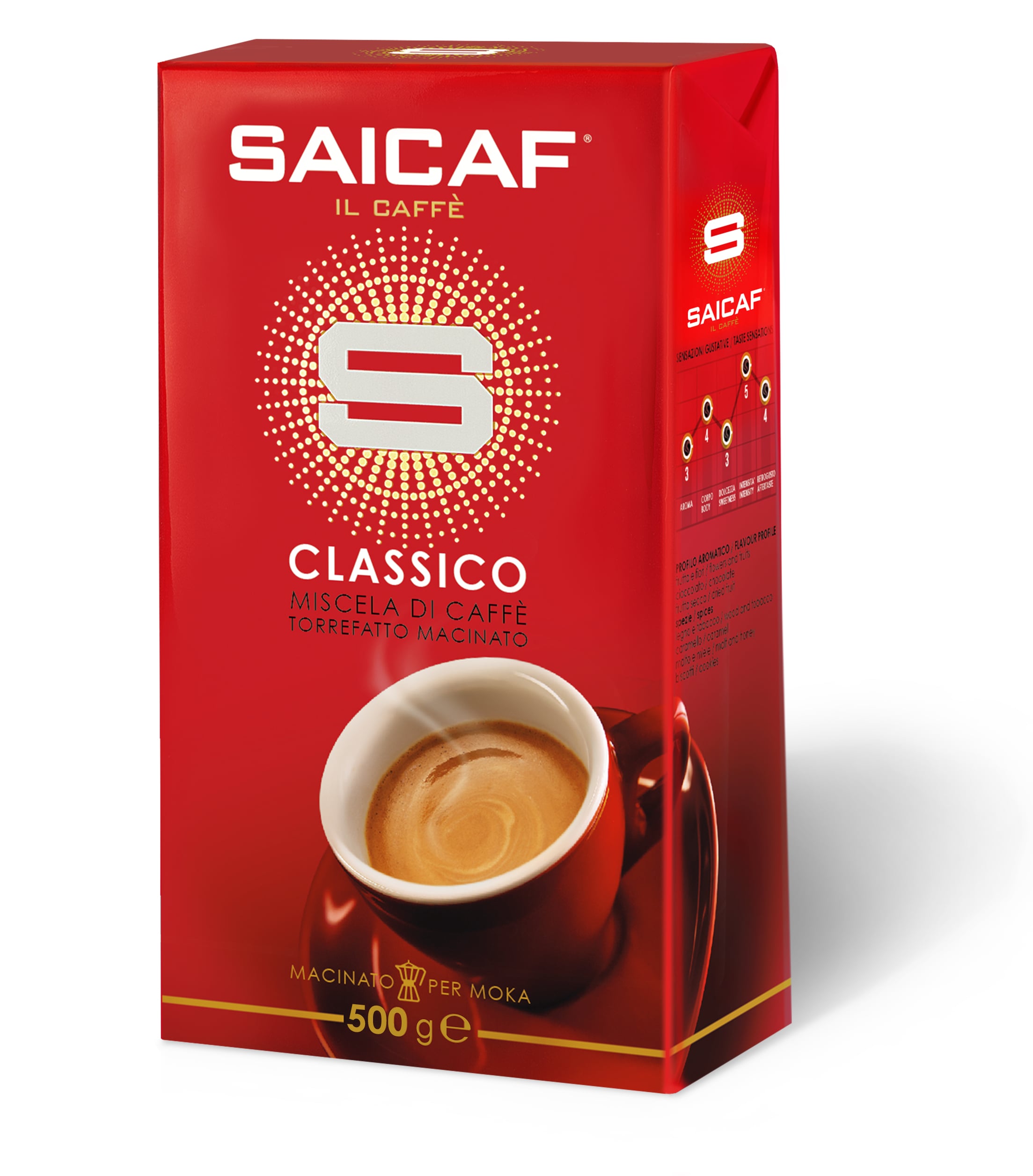 Saicaf Classico Macinato 500 grammi