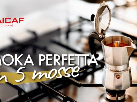 Moka perfetta in 5 mosse