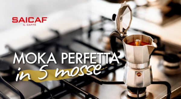 Moka perfetta in 5 mosse